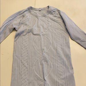 Lululemon Tight Long Sleeve Shirt